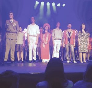 Student in leading role of Miss Saigon